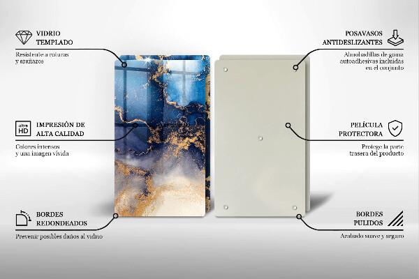 Deska do krojenia Marmurowa abstrakcja