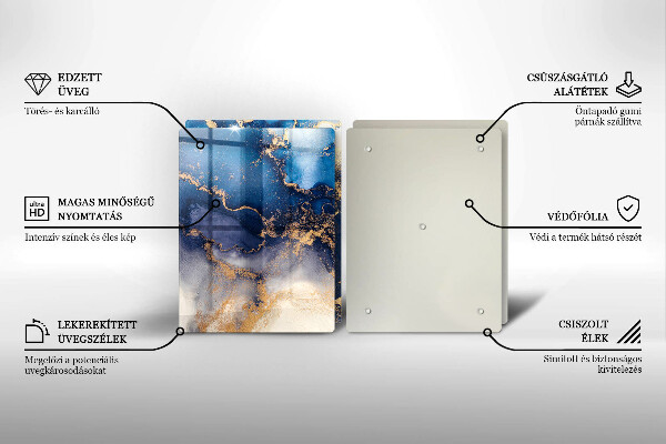 Deska do krojenia Marmurowa abstrakcja