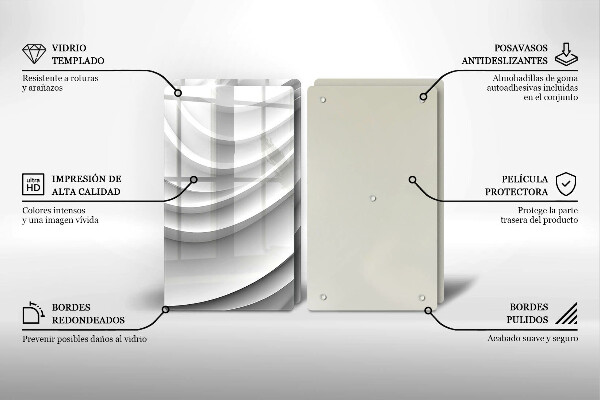 Deska do krojenia Linie geometryczne