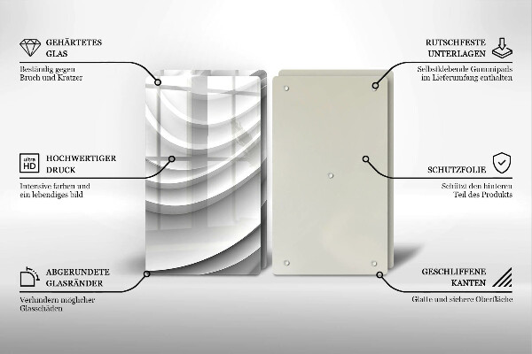 Deska do krojenia Linie geometryczne