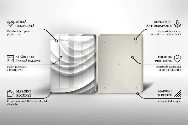 Deska do krojenia Linie geometryczne