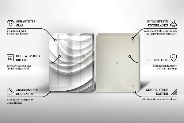 Deska do krojenia Linie geometryczne