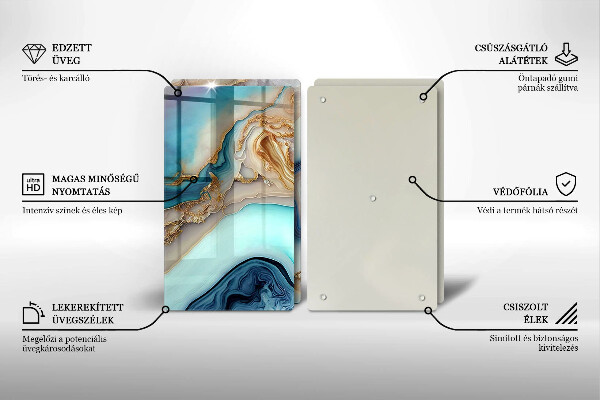 Deska do krojenia Wielokolorowy marmur