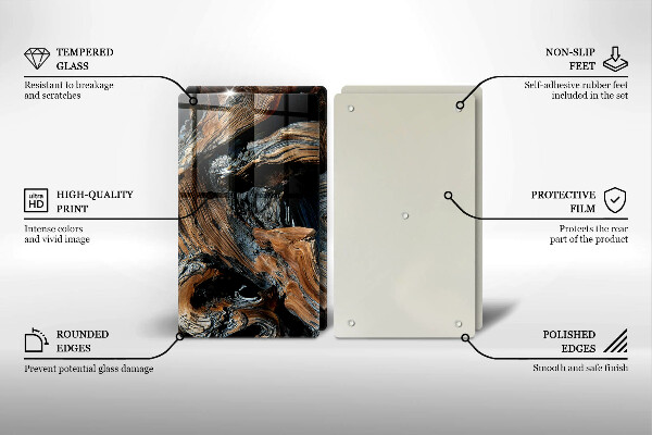 Deska do krojenia Wzór Abstrakcyjny