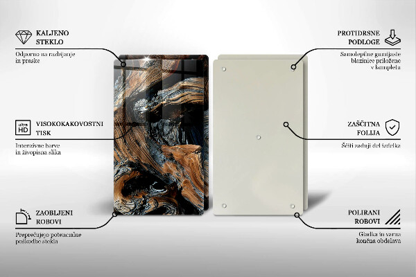 Deska do krojenia Wzór Abstrakcyjny