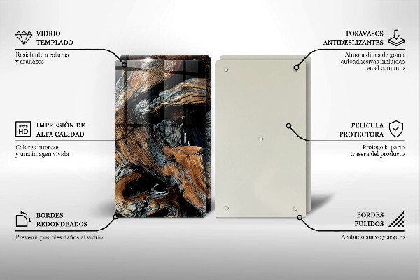 Deska do krojenia Wzór Abstrakcyjny