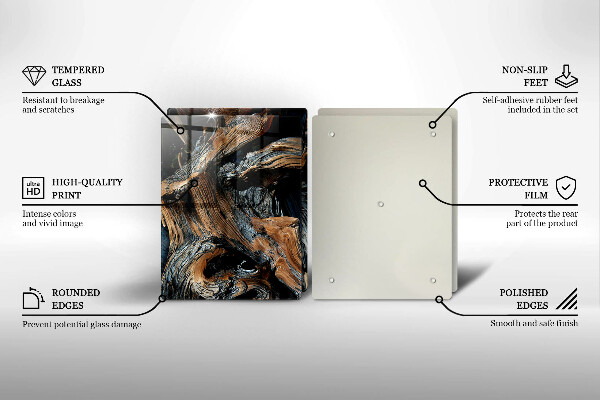 Deska do krojenia Wzór Abstrakcyjny