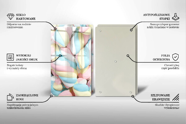 Deska do krojenia Kolorowe pianki