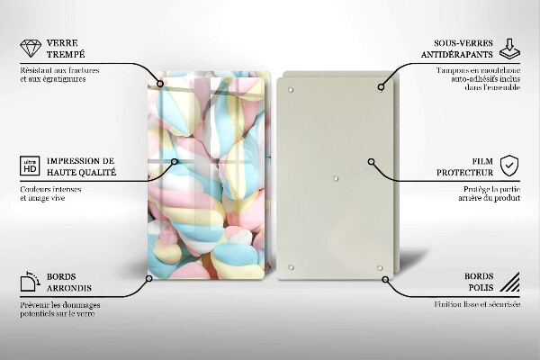 Deska do krojenia Kolorowe pianki