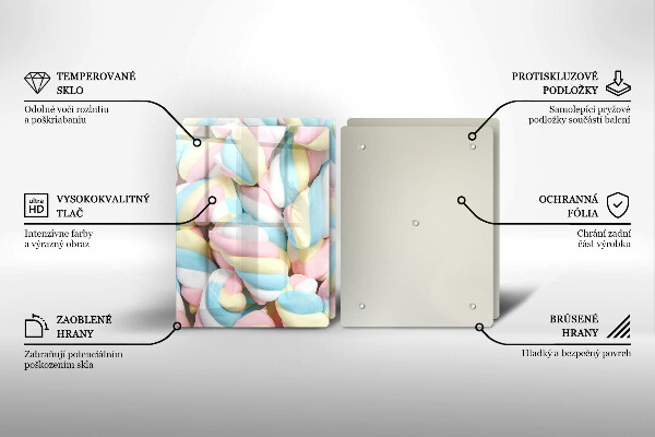 Deska do krojenia Kolorowe pianki