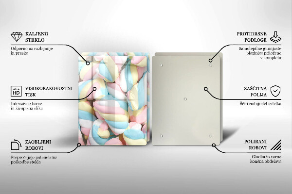 Deska do krojenia Kolorowe pianki