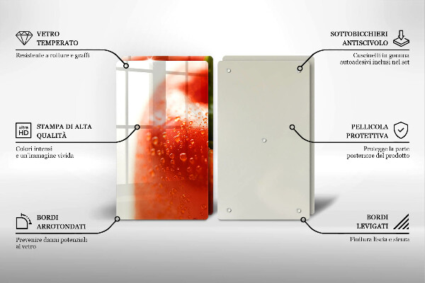 Deska do krojenia Czerwona papryka