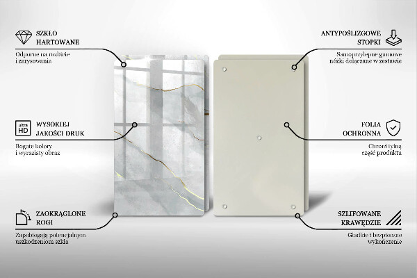 Deska do krojenia Tekstura kamienia