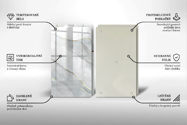 Deska do krojenia Tekstura kamienia