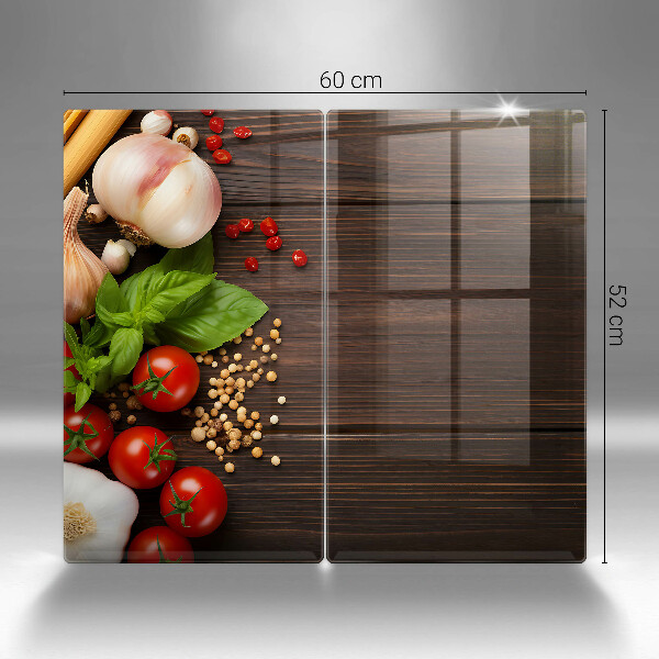 Deska do krojenia Warzywa na stole