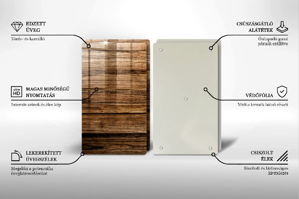 Deska do krojenia Tekstura drewna