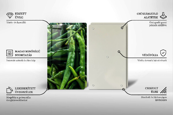 Deska do krojenia Strączki groszek