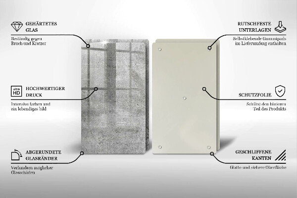 Deska do krojenia Tekstura beton