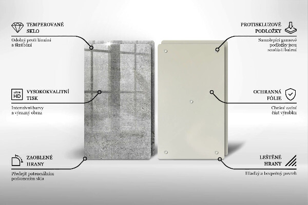 Deska do krojenia Tekstura beton