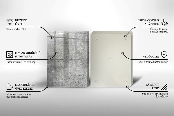 Deska do krojenia Tekstura beton