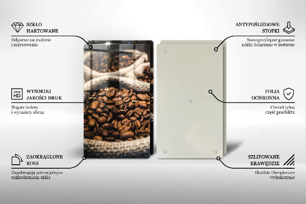 Deska do krojenia Worki ziarna kawy