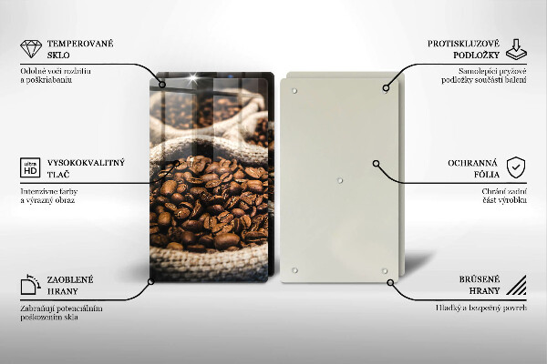 Deska do krojenia Worki ziarna kawy