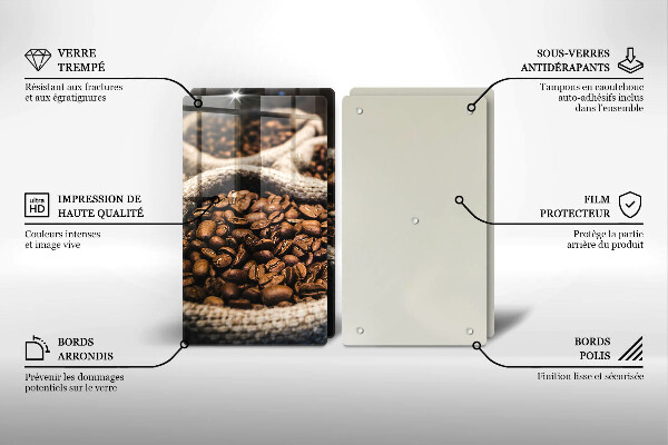 Deska do krojenia Worki ziarna kawy