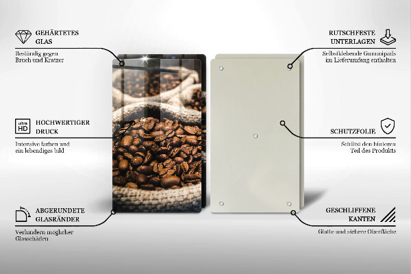 Deska do krojenia Worki ziarna kawy