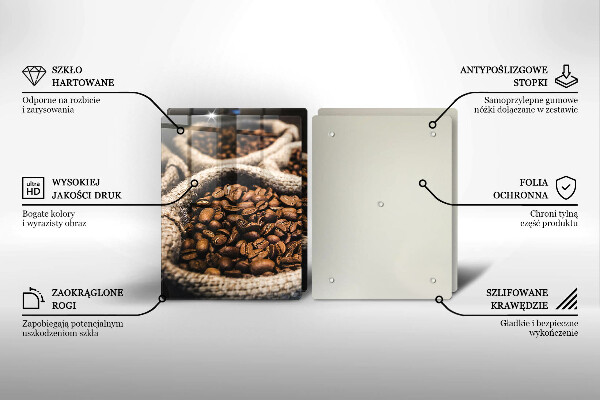 Deska do krojenia Worki ziarna kawy