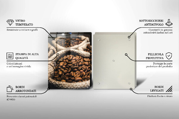 Deska do krojenia Worki ziarna kawy