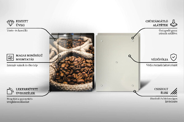 Deska do krojenia Worki ziarna kawy