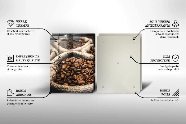 Deska do krojenia Worki ziarna kawy