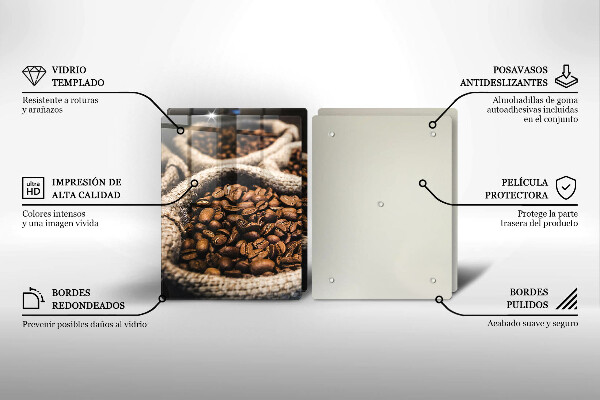 Deska do krojenia Worki ziarna kawy