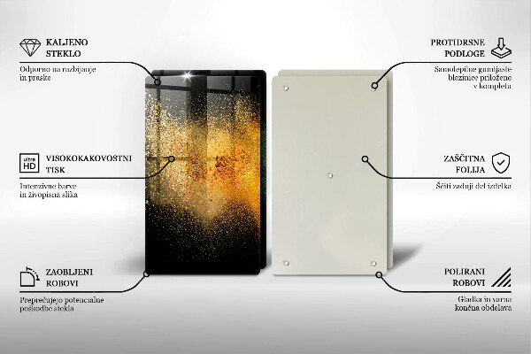 Deska do krojenia Kolorowe przyprawy