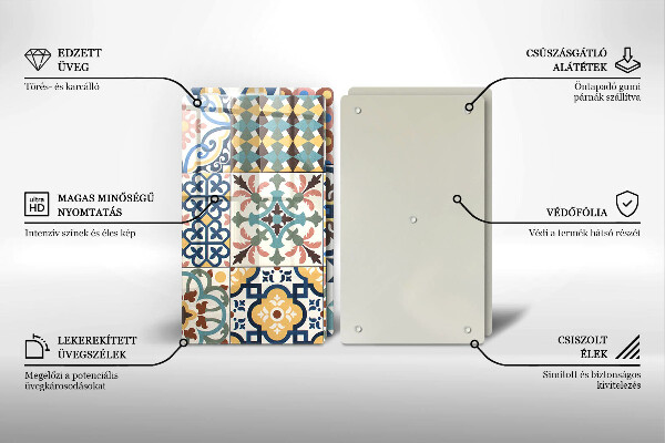 Deska do krojenia Ozdobne płytki kafelki