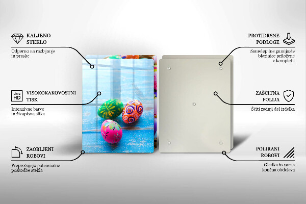 Deska do krojenia Wielkanocne jajka pisanki