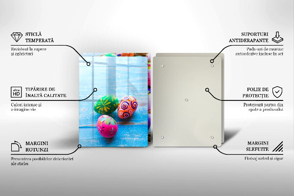 Deska do krojenia Wielkanocne jajka pisanki