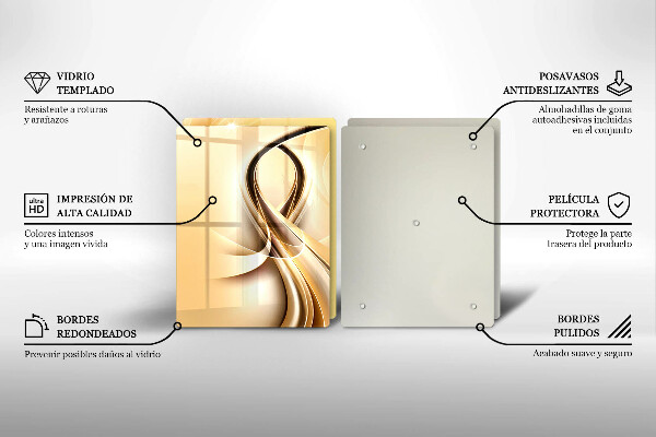 Deska do krojenia Abstrakcja dym