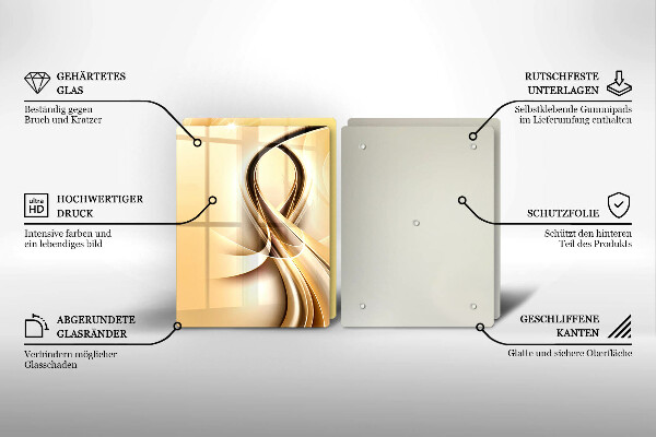 Deska do krojenia Abstrakcja dym