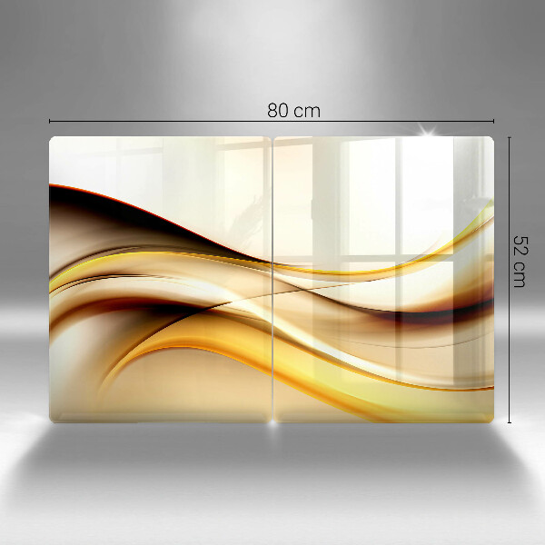 Deska do krojenia Abstrakcja dym linie