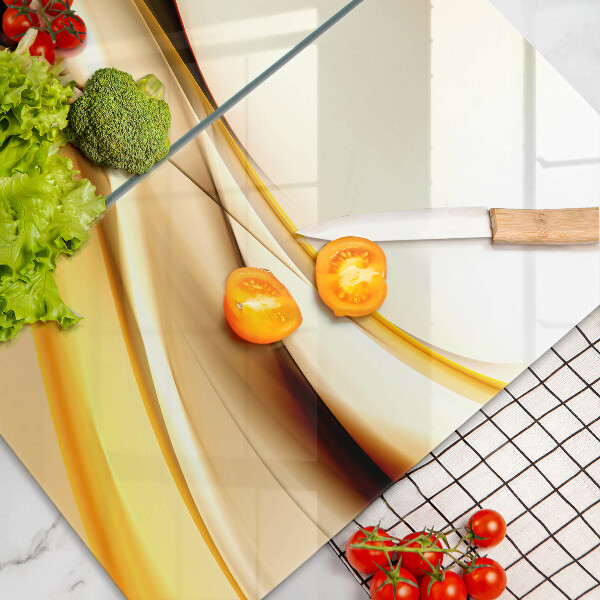 Deska do krojenia Abstrakcja dym linie