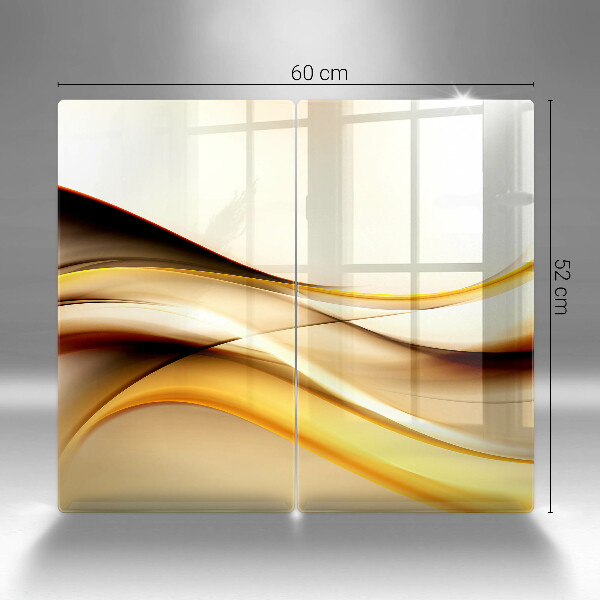 Deska do krojenia Abstrakcja dym linie