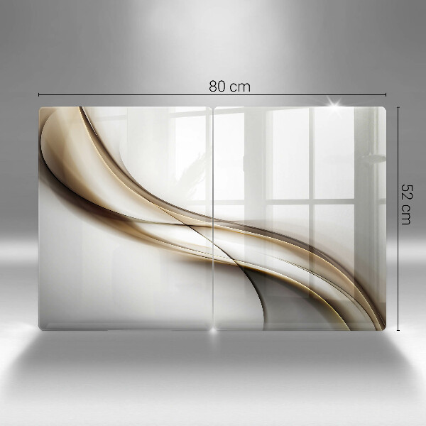 Deska do krojenia Łagodne linie abstrakcja