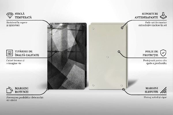 Deska do krojenia Geometryczna abstrakcja