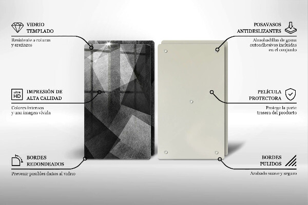 Deska do krojenia Geometryczna abstrakcja