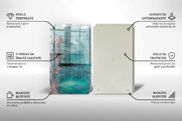 Deska do krojenia Tło abstrakcja farby