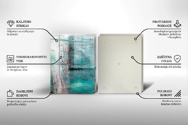 Deska do krojenia Tło abstrakcja farby