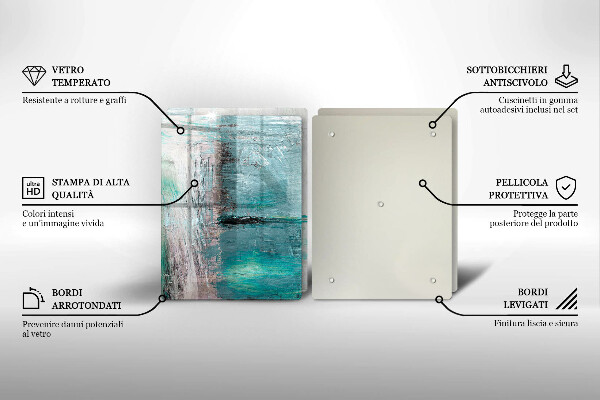 Deska do krojenia Tło abstrakcja farby