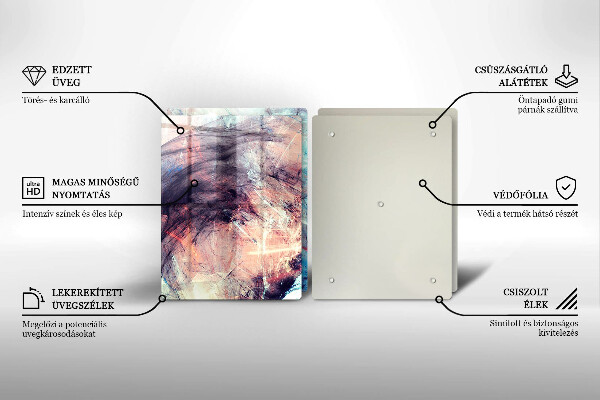 Deska do krojenia Malowana abstrakcja