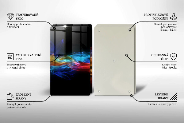 Deska do krojenia Kolorowy dym